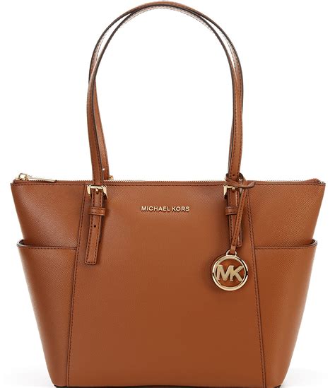 michael kors jet set travel tote at dillards|Michael Kors jet set luggage.